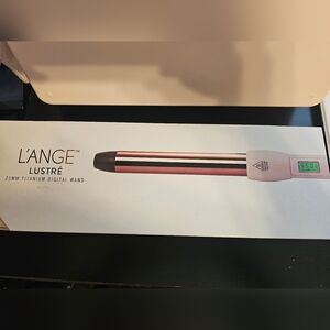 Lange Lustre Rose Gold Titanium Curling Digital Wand 25MM